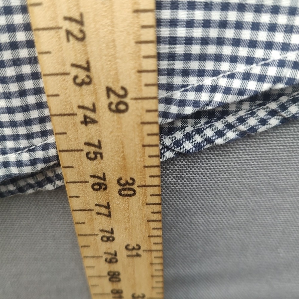 Florida Gators Southern Collegiate Men's Blue Plaid Button Up ShirtLong Sleeve M - Picture 8 of 14